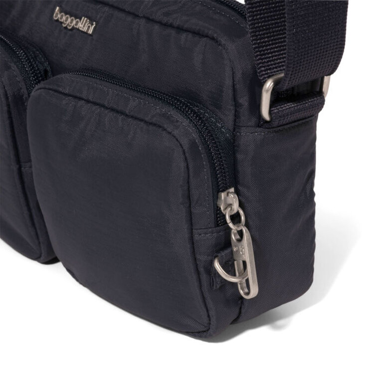 Baggallini Securtex Treasure crossbody, FRENCH NAVY