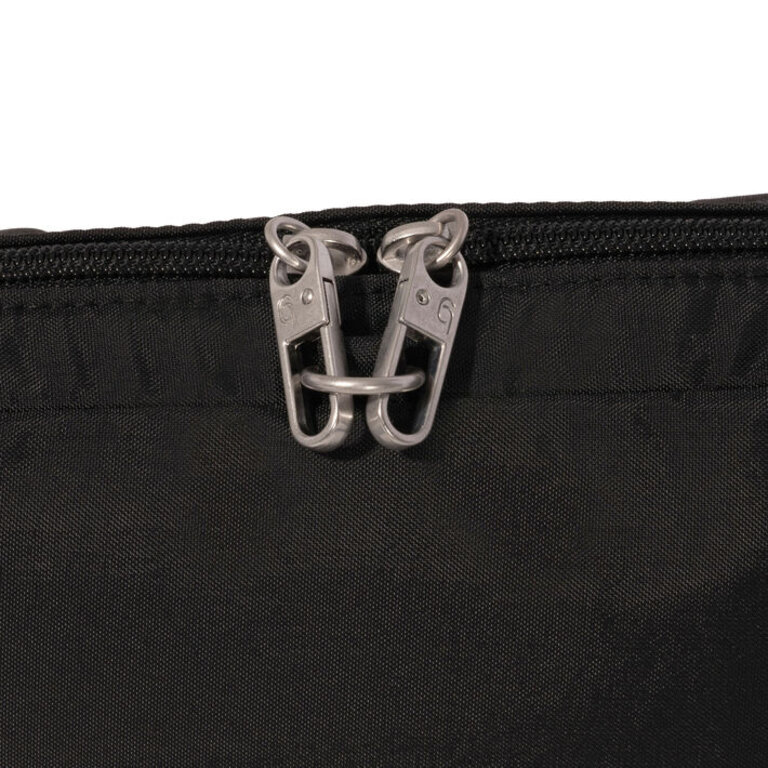 Baggallini Securtex Treasure crossbody, BLACK
