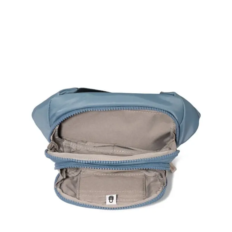 Baggallini On The Go belt bag, CORNFLOWER BLUE