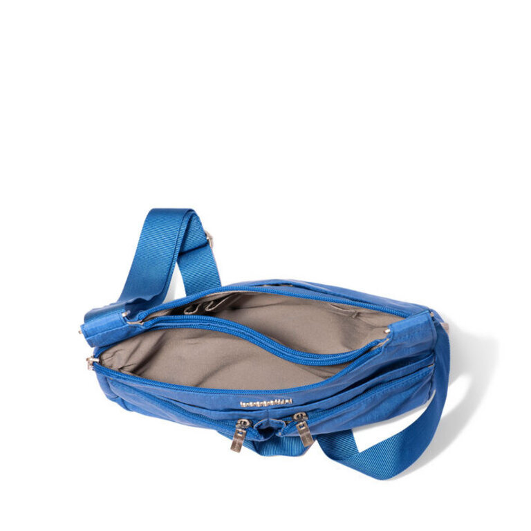 Baggallini Cross Over Crossbody, LAPIS BLUE