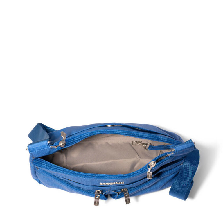 Baggallini Cross Over Crossbody, LAPIS BLUE