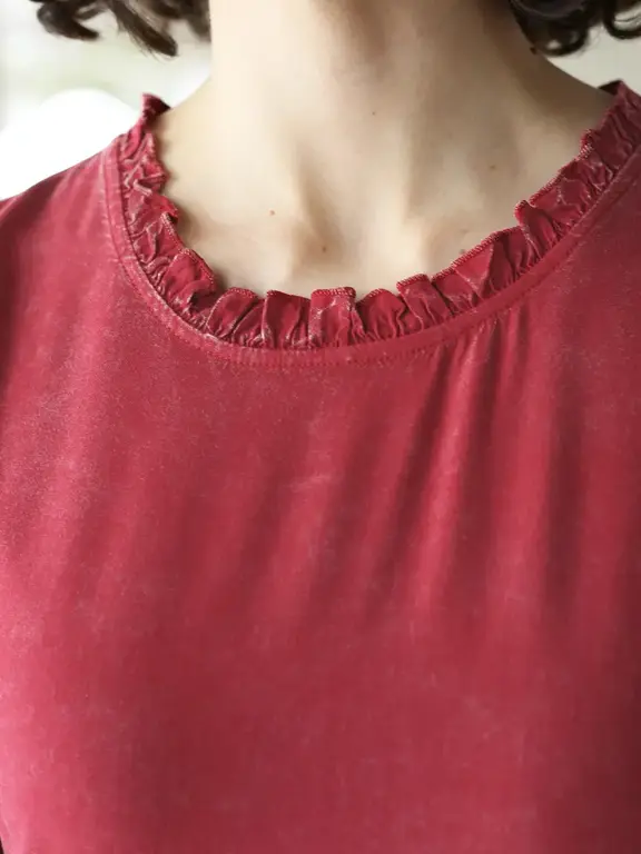 April Cornell Lydia tunic dress, sunwashed red