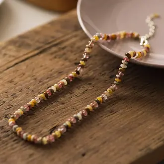 Wild Abandon Gold plated Honey Glow necklace