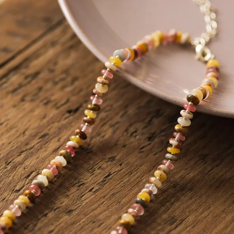 Wild Abandon Gold plated Honey Glow necklace
