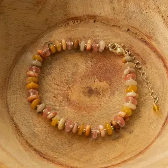 Wild Abandon Gold plated Honey Glow bracelet