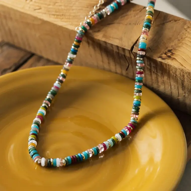 Wild Abandon Gold plated Good Energy necklace