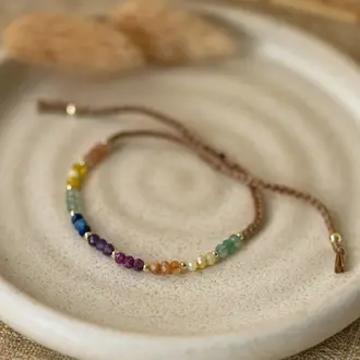 Wild Abandon Rainbow bracelet
