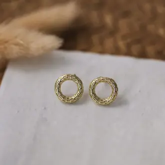 Wild Abandon Gold plated Supernova studs