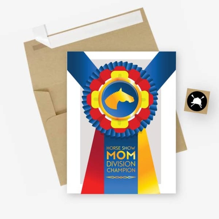 HUNT SEAT PAPER CO. HORSE SHOW MOM CARD