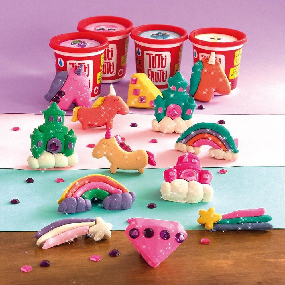 tutti frutti playdough