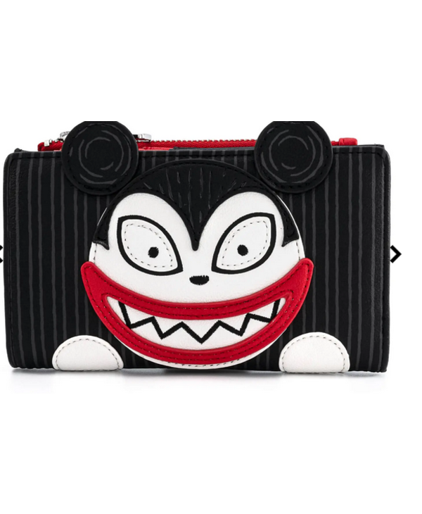 Franchise: Disney Range: Wallet Brand: Loungefly Loungefly Disney The Nightmare Before Christmas Scary Teddy And Undead Duck Bi-Fold Wallet