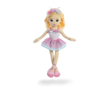 Aurora World Ballerina Mia Doll Plush 14.5"