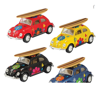 1967 VW Beetle Surfboard Die Cast