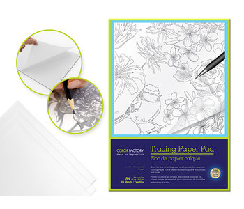 Color Factory: Tracing Paper 9"x12" 50gsm 24 Sheets Acid Free