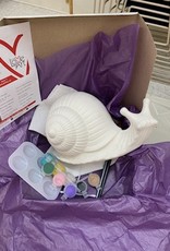 ART KIT Ceramic Snail Art Kit