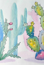 Tamara S Watercolour Art Class Cacti Tues May 24 11:00am to 1:00pm