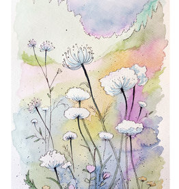 Tamara S Watercolour Art Class White Magic Flowers Tues Oct 11 3:00 to 5:00 pm