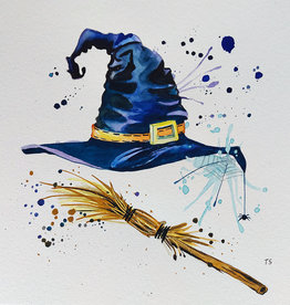 Tamara S Watercolour Art class Witch's attire Tues Oct 18  6:00 to 8:00 pm