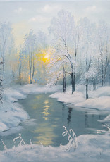 Tamara S Acrylic Art Class Frosty Day Tues Dec 13 3:00 to 6:00 pm