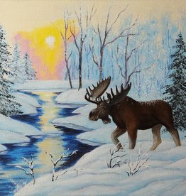 Tamara S Acrylic Art Class  Moose Wed Dec 21 2:00 to 5:00 pm