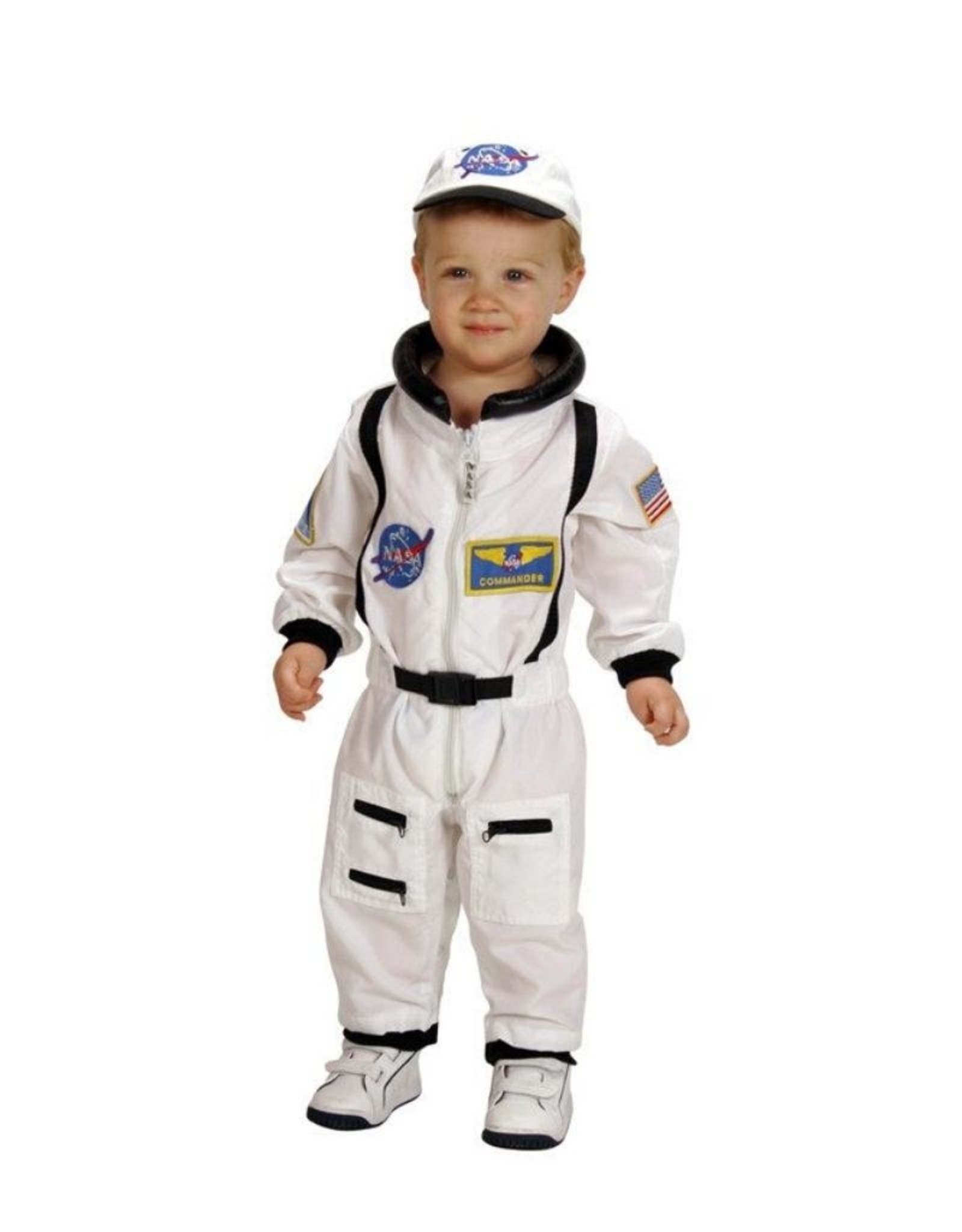 Aeromax Junior  Astronaut Suit White 18M