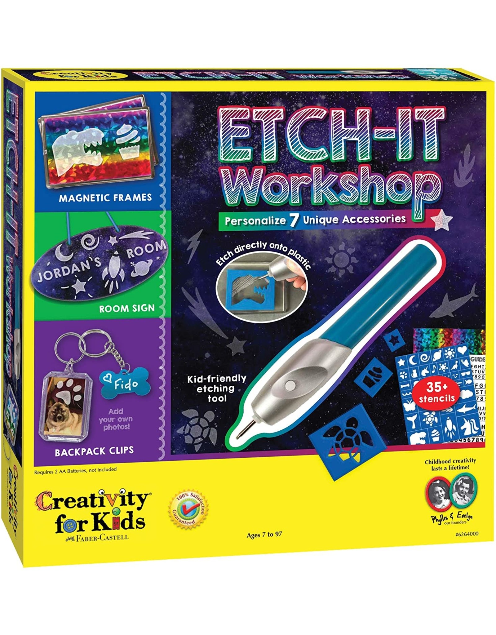 Creativity for Kids Etch It Workshop