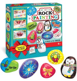Faber-Castell Holiday Hide and Seek Rock Painting
