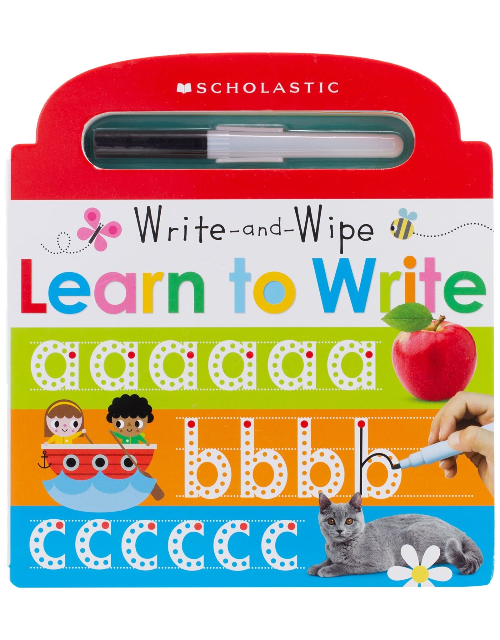 Scholastic Early Learners: Write and Wipe Learn To Write