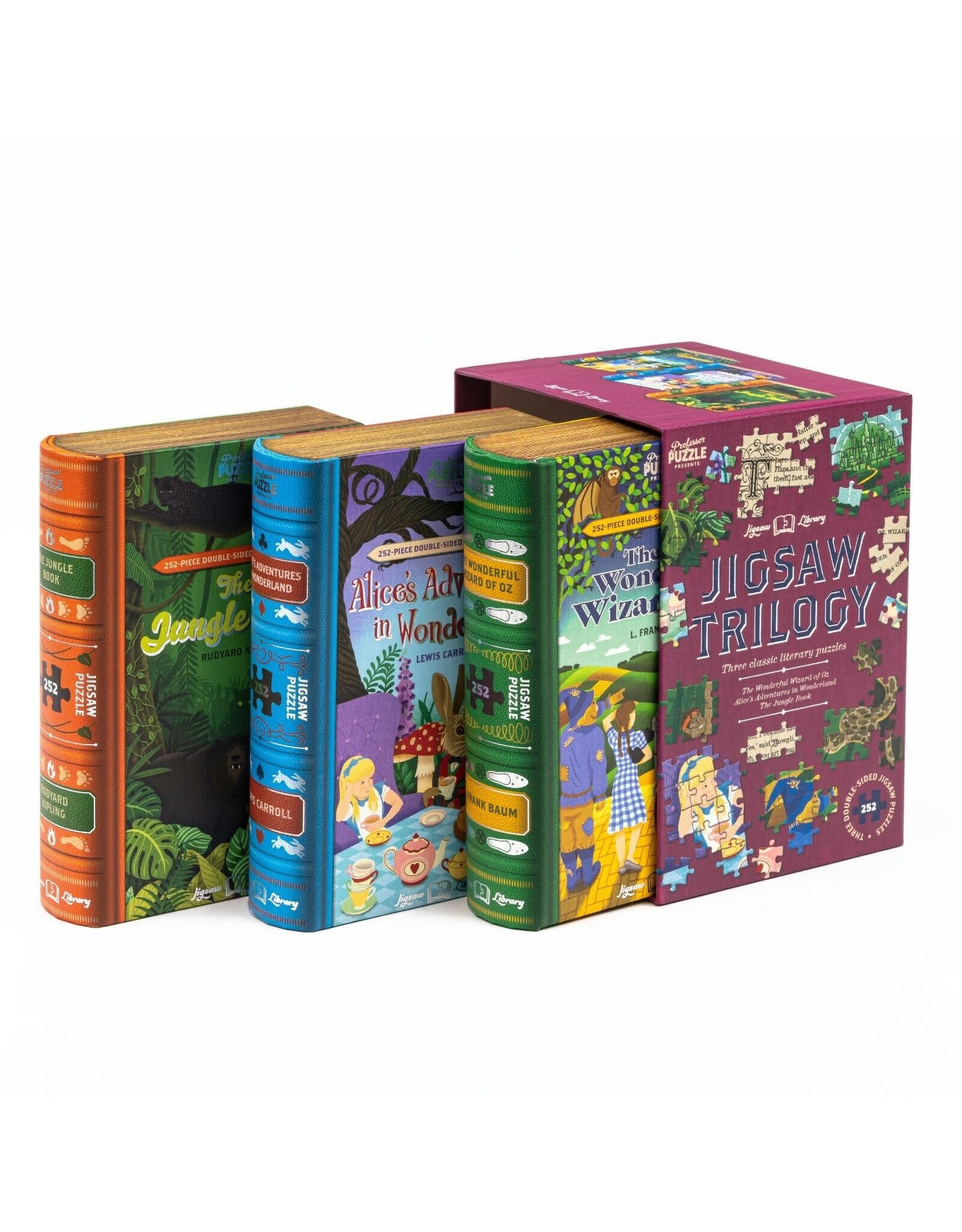Professor Puzzle Kids Trilogy Pack Puzzles