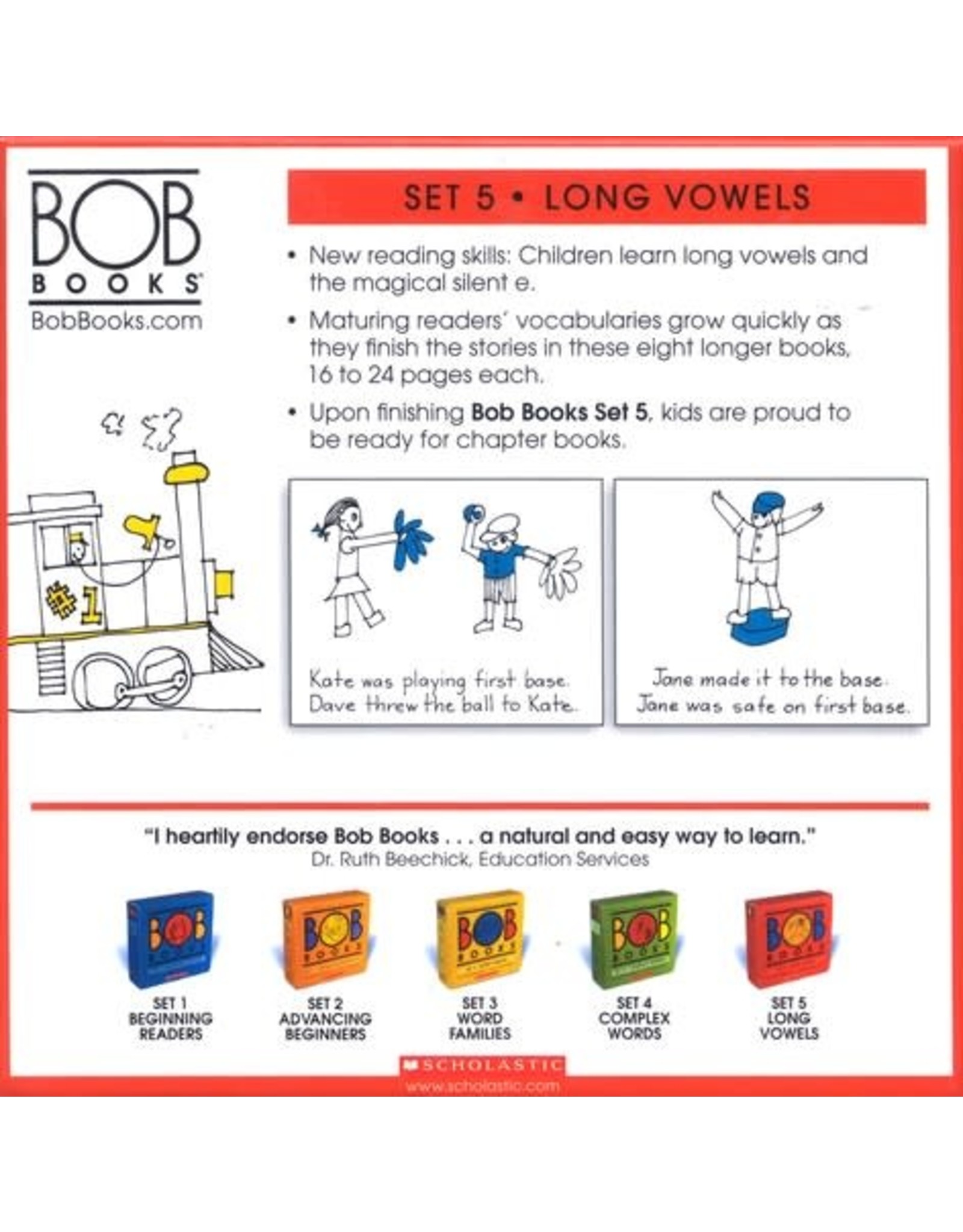 Scholastic Bob Books Set 5 Long Vowels
