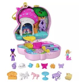 Mattel Polly Pocket Rainbow Unicorn Salon HKV51