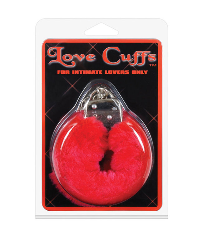 Love Cuffs Furry Red