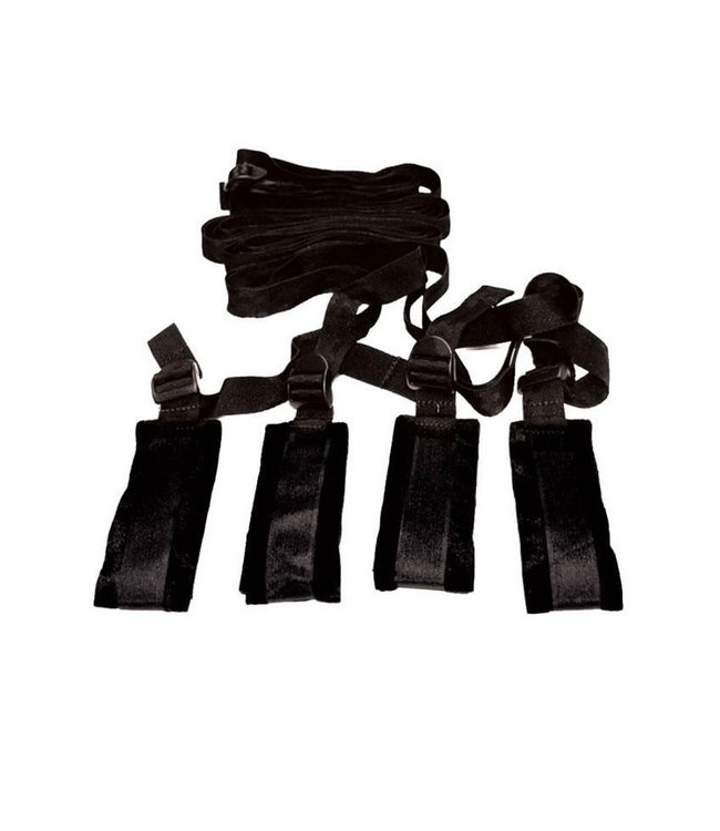 Sex & Mischief Bed Bondage Restraint Kit