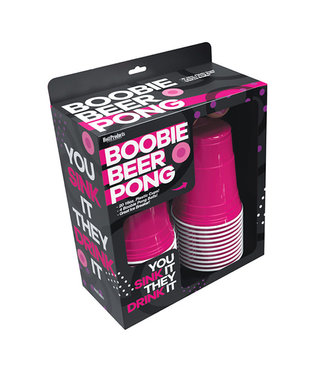 Boobie Beer Pong With Cups & Boobie Balls