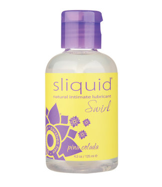 Sliquid Swirl Lubricant 4.2oz Bottle Pina Colada