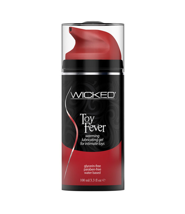 Wicked Toy Fever Waterbased Warming Lubricant 3.3 oz