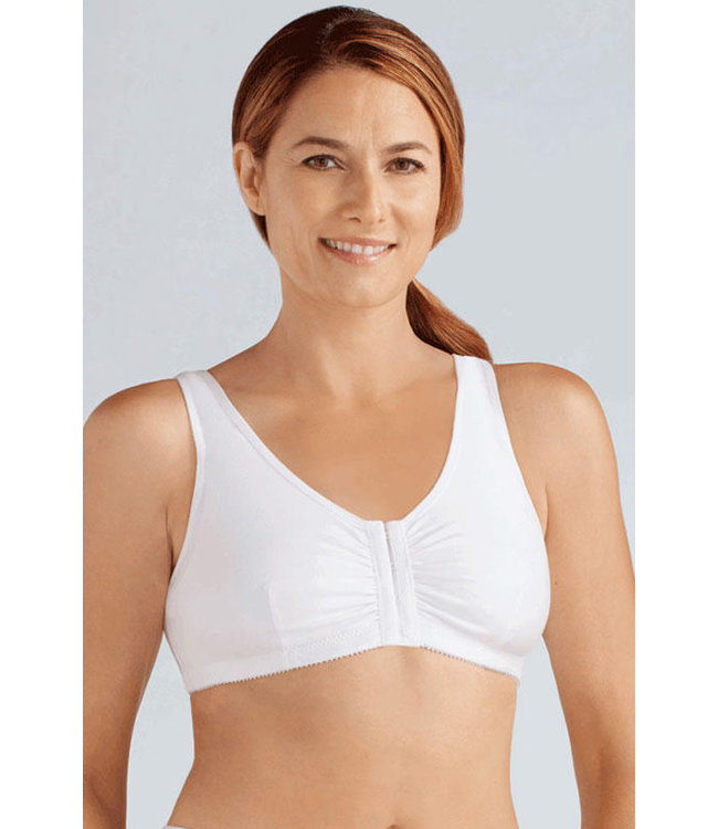 Amoena Frances White Bra 2128