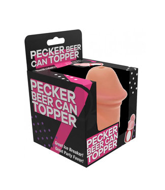 Pecker Beer Can Topper