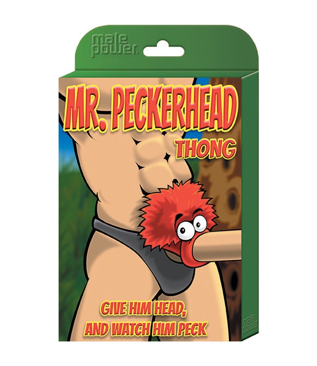 Mr. Pecker Head Men's Novelty Thong PAK726