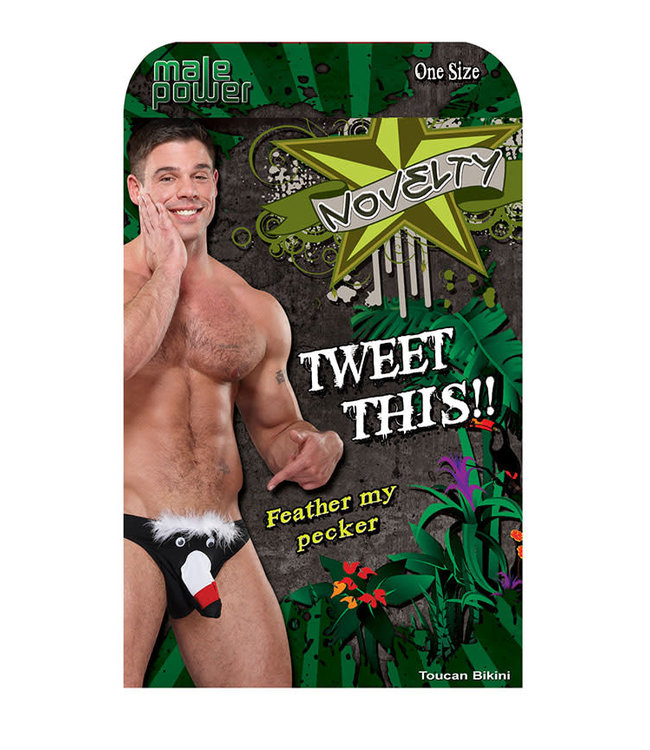 Toucan Black G-string PAK711