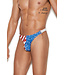Lincoln Stars And Stripes Men's Thong 82192