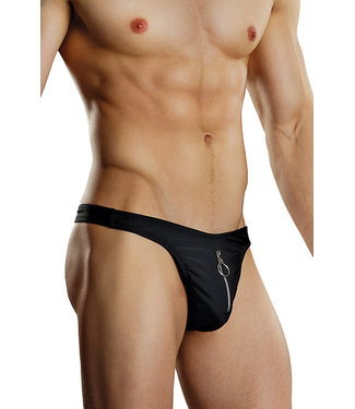 Teagan Black Men's Thong PAK818