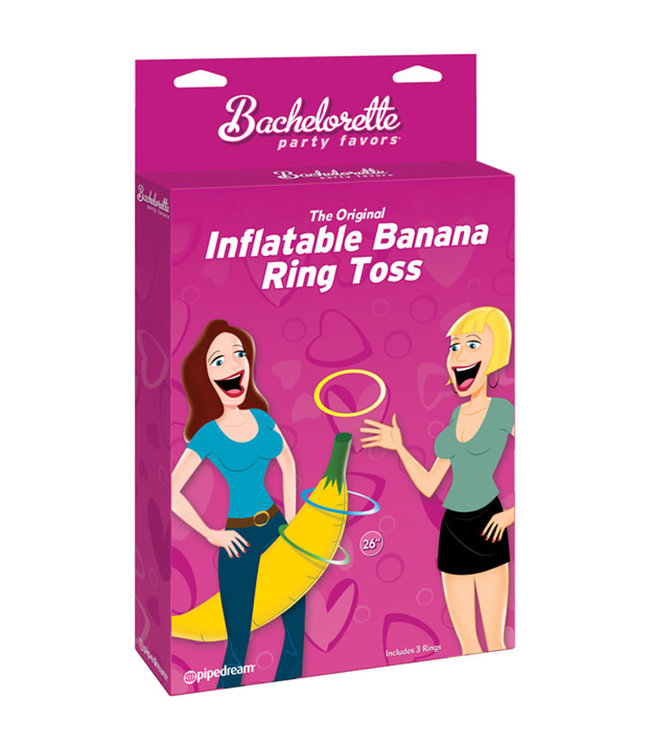 Bachelorette Party Favors Inflatable Banana Ring Toss Game