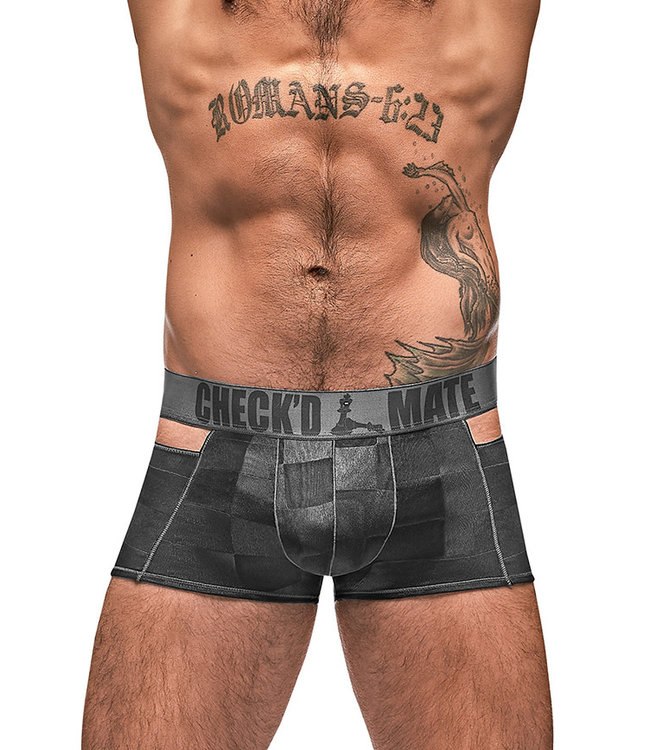 Donovan Black Men's Boxer Brief 124251