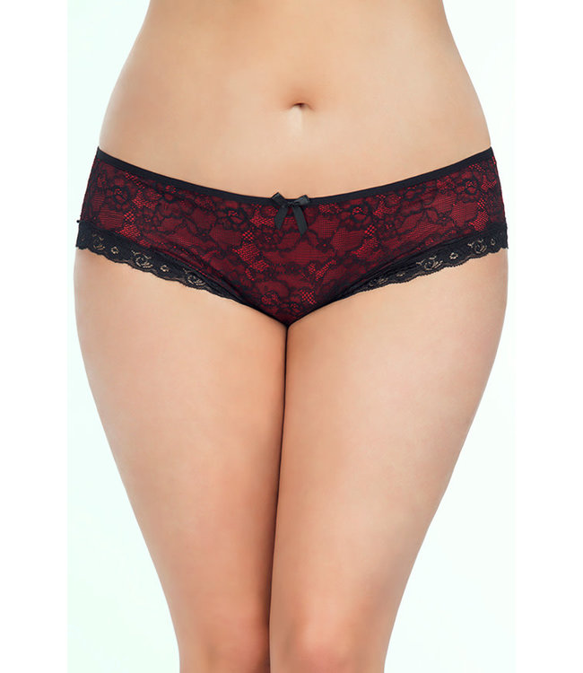 Plus Cage Back Panty 2028X