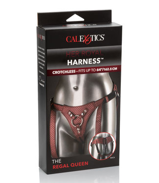 Her Royal Harness The Regal Queen Red