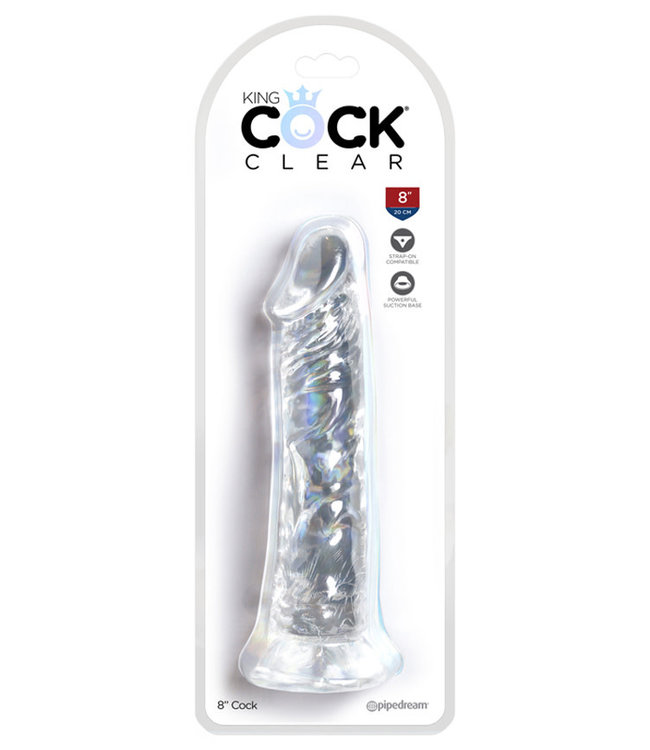 King Cock Clear 8in