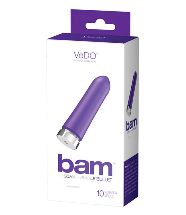 VeDO BAM Rechargeable Bullet Into You Indigo