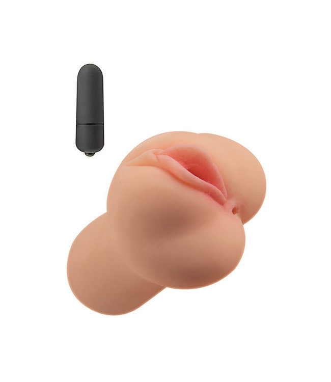 Always Horny Masturbator Vibrating Pussy and Ass Flesh