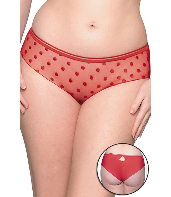 Panties red polka dots